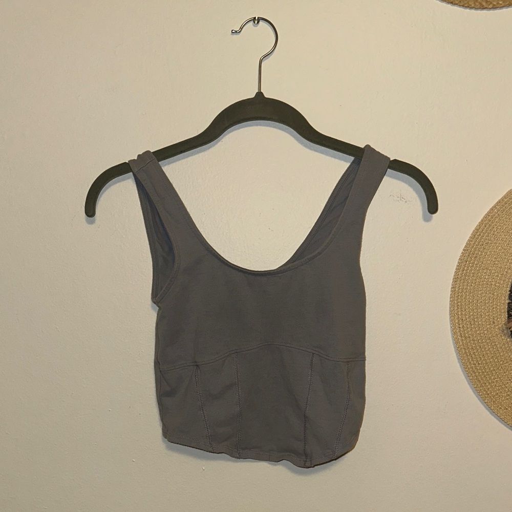Gray Women's Top